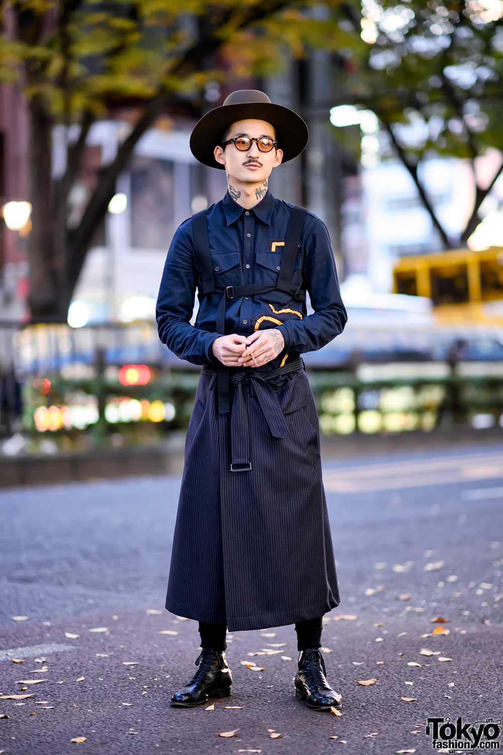 tokyo-fashion:  25-year-old Japanese designer/artist Ryoughty on the street in Harajuku