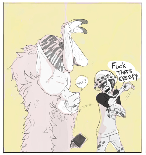 rspixart:  Delayed Gratification. Just a stupid, fluffy Doflaw comic that came out of nowhere and shouldn’t have the right to exist but it does. Spidey-Doflamingo. That is my legacy. 