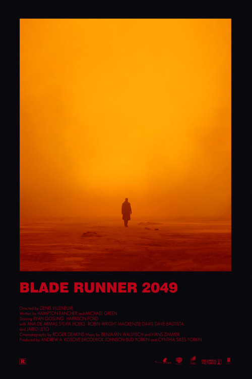 theandrewkwan - Blade Runner 2049 alternative movie posterVisit...
