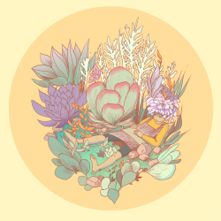charleskinbote:  hello wow hey I have been busy a lot here’s a terrarium kid for a series I’m working on