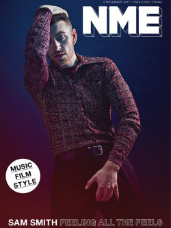 forcri:  Sam Smith Grabs His Crotch On The Cover Of ‘NME’