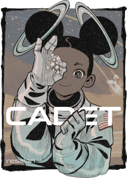 resalan:  space cadet (design for a shirt I plan on making) 