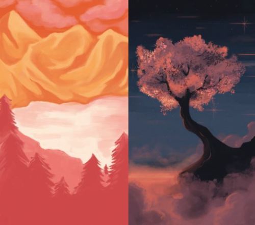 Just posted my first ever Patreon-exclusive phone backgrounds! These are still experimental, but I l