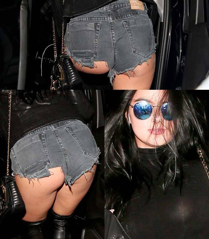 starprivate:  Ariel Winter giving ass in shorts  Ariel Winter giving her ass in