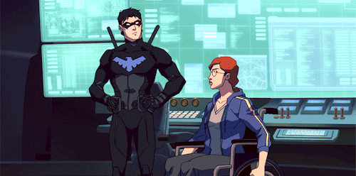 donnastroy:Nightwing and Oracle in ‘Triptych’