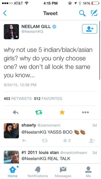 rxxxxxp:  paperandinklings:  Neelam officially became my fave  Neelam is so important to me  