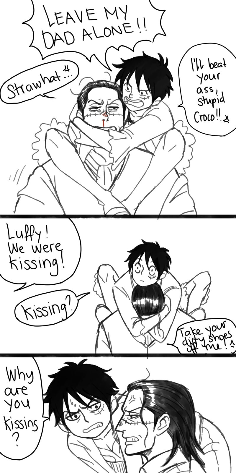 Luffy's Reaction To Finding Out He's Going To Be A Big Brother.