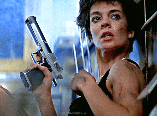ANNE PARILLAUD As Nikita In La Femme Nikita (1990) (dir. Luc Besson)