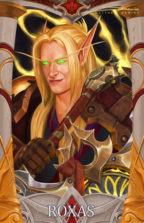 More Blizzcon badge stuff! Roxas the Paladin, you looker you!If you want your own Blizzcon badge:  C