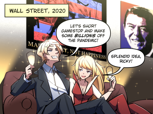 merryweather-comics:The Day r/Wallstreetbets Made History Art: CarillusScript: MerryLettering: Cazz