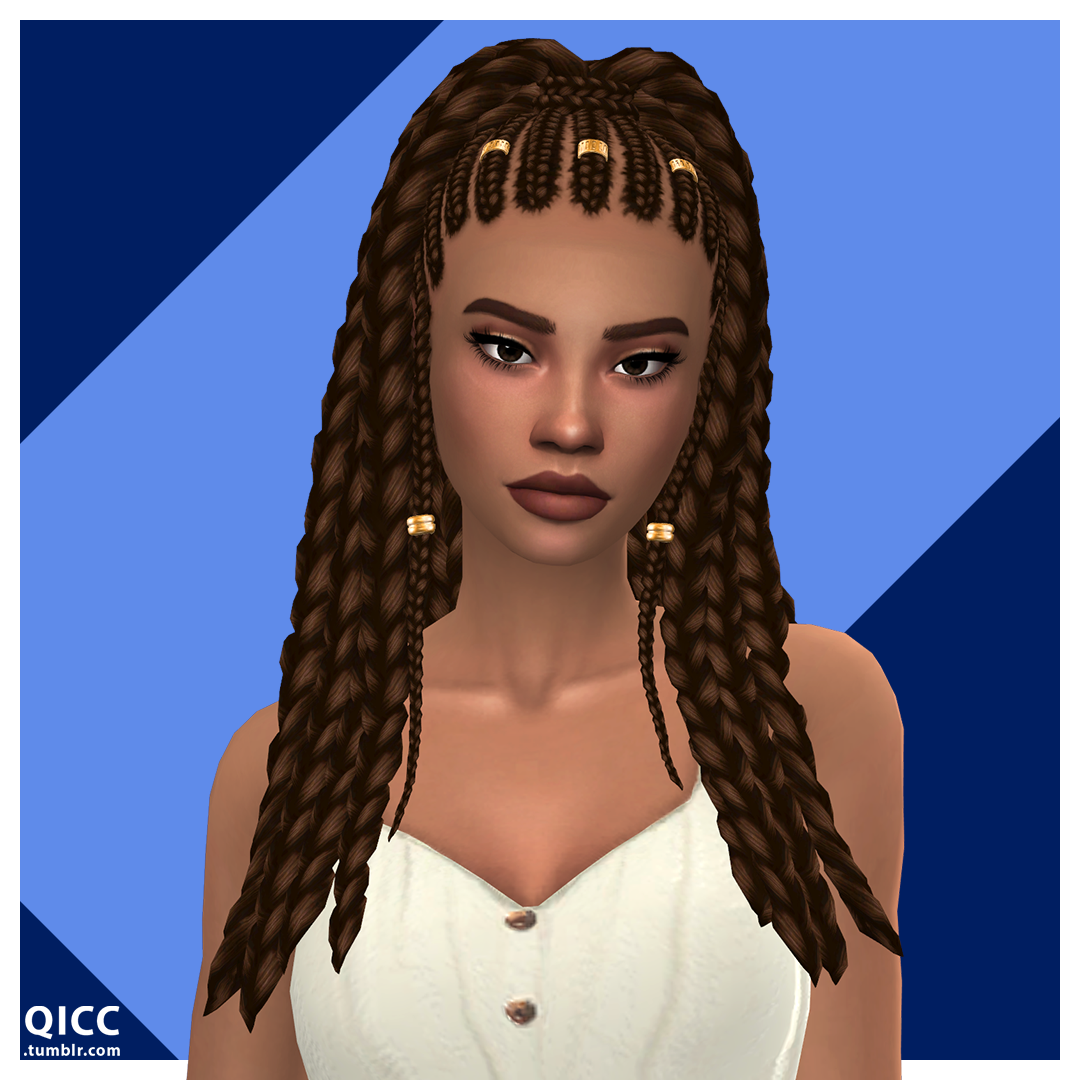 Quirky Introvert CC - WIP - Kiana Hair I haven’t done a hair from...