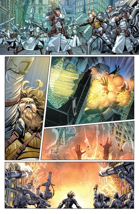 dustinweaver:Pages from S.H.I.E.L.D. Vol.2 #3 (2011) Writer- Jonathan Hickman Art- 