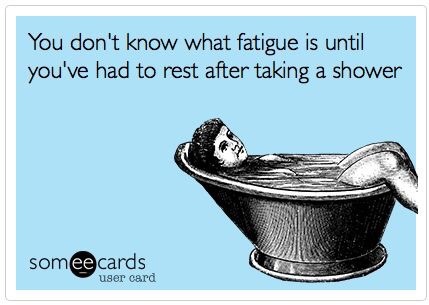 Fatigue is such a struggle with chronic illness!