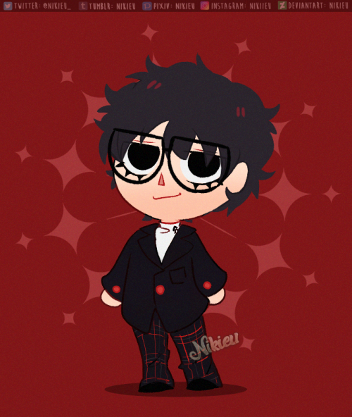 Here&rsquo;s Joker!  ✨ i totally adore how he looks in this Animal Crossing style! so cute!