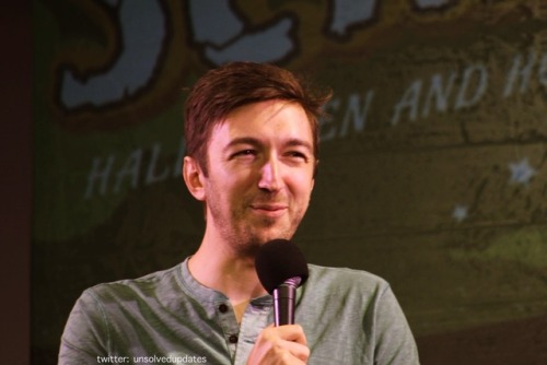yaboybergara:  Shane Madej at Midsummer Scream 2018 on July 28th, 2018. Photos by unsolvedupdates on twitter [Credits: x, x, x]. Posted with permission, do NOT repost.