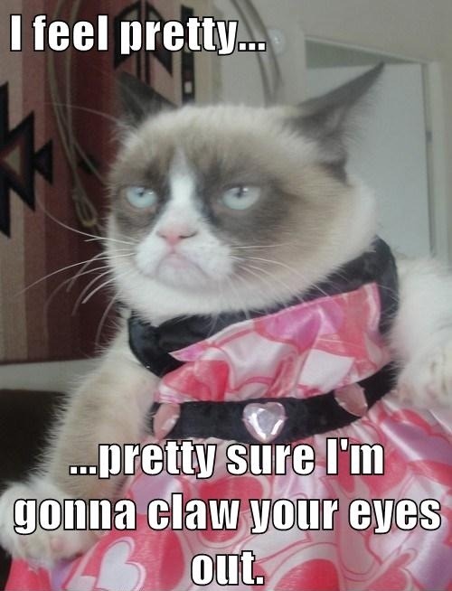 I thought pink was a calming colour &hellip;