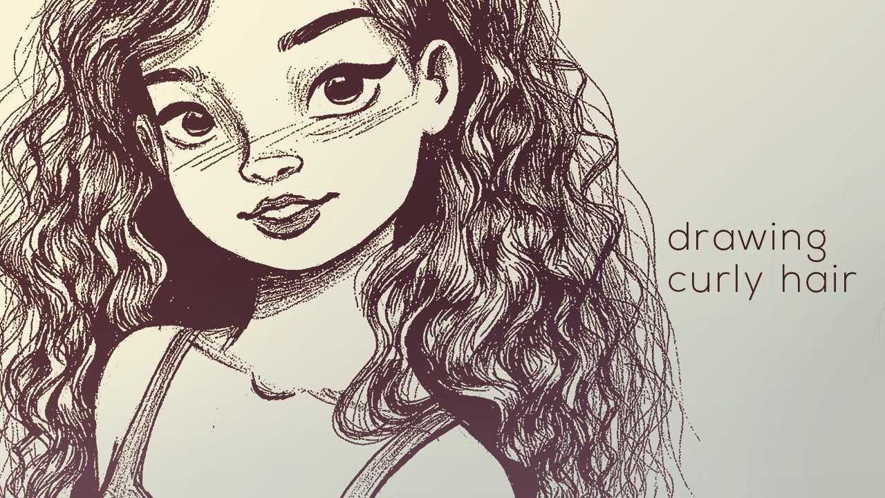 Cassandra Comics — drawing curly hair