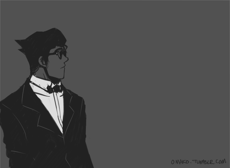 omako:   As long as I got my Suit and Tie ~   I had to make Mako a little smaller