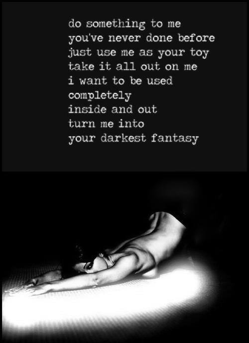 babygrand78:  firmmaster:  alphssubinco:  Turn me into your dark fantasy……oh