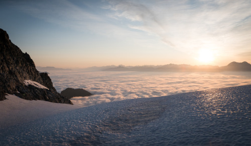 Woke up on an island in a sea of clouds