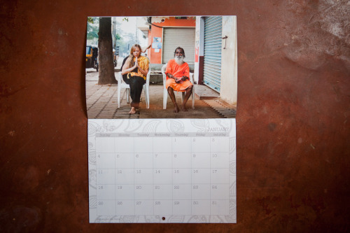 Get copies of the 2015 Yogic Photos Calendar shipped internationally.   All proceeds from the c