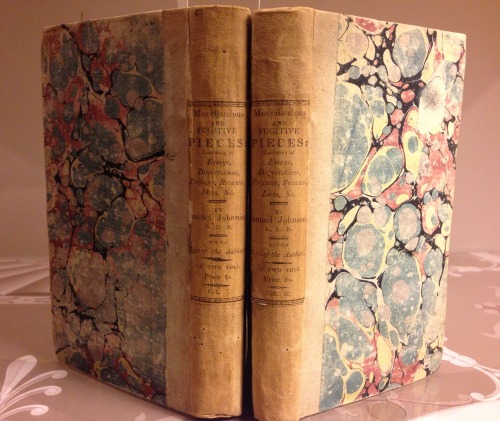 Johnson, Samuel, 1709-1784. Miscellaneous and fugitive pieces, 1804.*2003J-SJ483Houghton Library, Ha