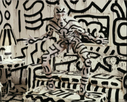 carlowski:   Keith Haring by Annie Leiboviz