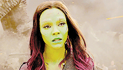 prncediana:Ladies of Marvel Cinematic UniverseGamora“Who put the sticks up their butts? That is crue