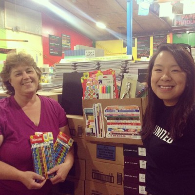 @JLPMaine you are as generous as you are lovely! Autumn in Maine is busy, and your Back to School donations are much appreciated at Ruth’s Reusable Resources! #JLPImpact #JuniorLeague (at Ruth’s Reusable Resources, 3R’s)