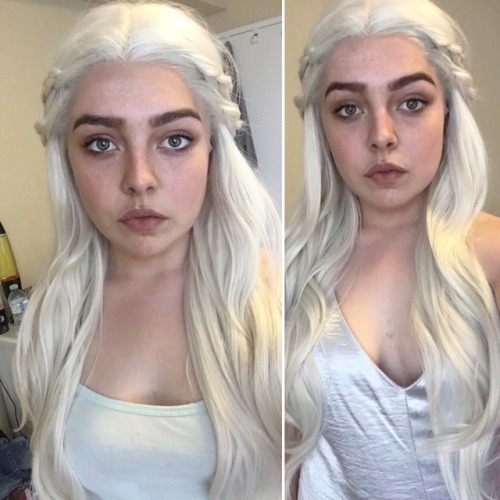 Thought I&rsquo;d post a WIP pic of my Daenerys cosplay! I&rsquo;m loving how it looks.Sorry I haven