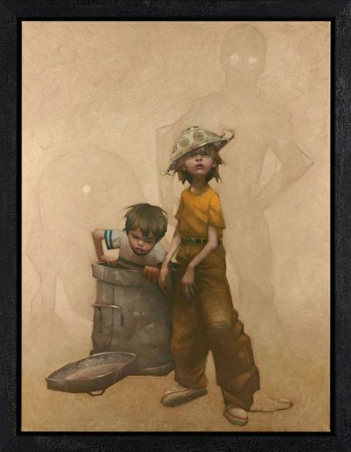 archiemcphee:
“ English artist Craig Davison creates series of paintings that beautifully illustrate the awesome power of childhood imagination and our limitless ability to play pretend as our favorite movie characters. He draws from a wide variety...