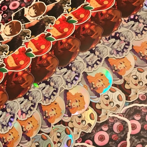 ☆ Have you seen our holographic stickers? Get them for $2 each here before we close our shop for go