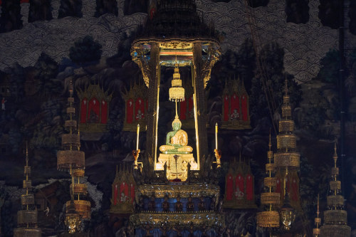 Emerald Buddha by radkuch.13 Wat Phra Kaew on the grounds of the Grand Palace in Bangkok fli