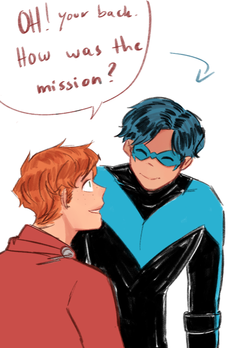 allineedisonedream: how to not get on Nightwings bad side a guide book by wally west: - don’t 