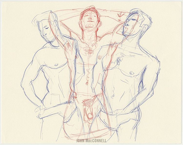 johnmacconnell:  Sketches of the beautiful @thephlipside to wrap up the weekend.