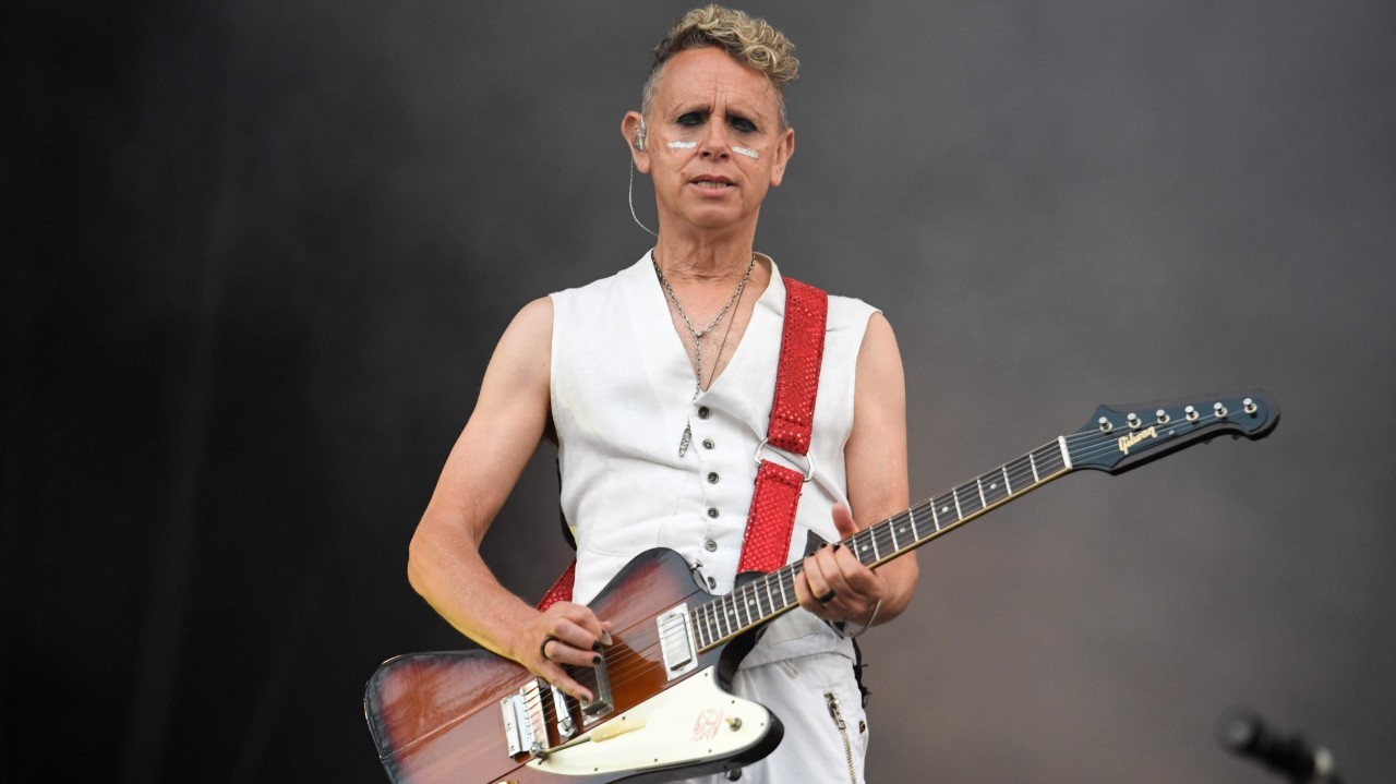 DEPECHE MODE EN FRANCIA. La banda británica se presenta en el primer día de la 26 edición del festival musical “Les Vieilles Charrues” en Carhaix-Plouguer, oeste de Francia. AFP PHOTO / Fred TANNEAU
MIRÁ TODA LA FOTOGALERÍA—>