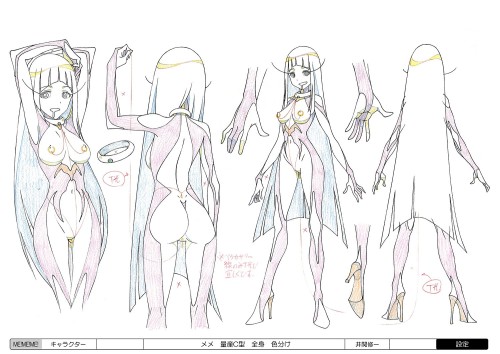 animeslovenija:   ME!ME!ME! character designs [5/5] 