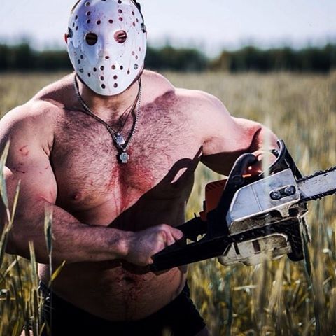 badpup82:  Not sure if I should run or #netflixandchill 😂 Halloween is coming