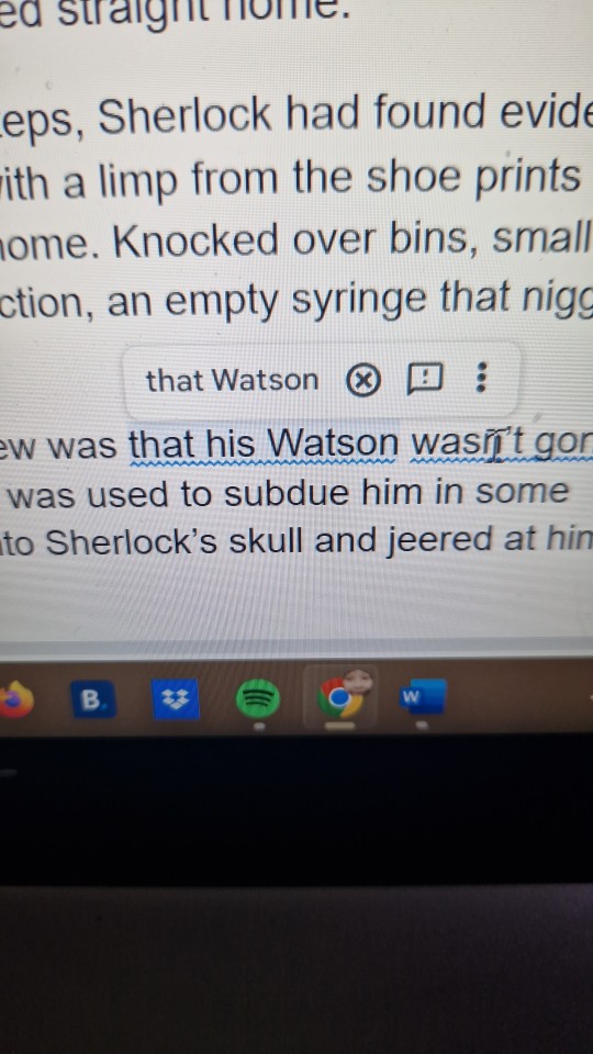 Google Docs Is Homophobic And Doesn't Believe In Johnlock