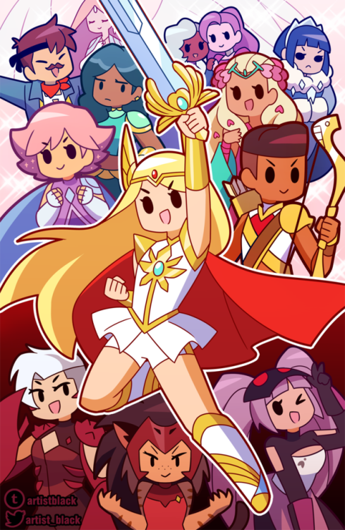 artistblack:hype for next season of she-ra!