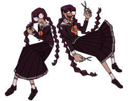 wolfdawn: danganronpa 1 girls!!! some of