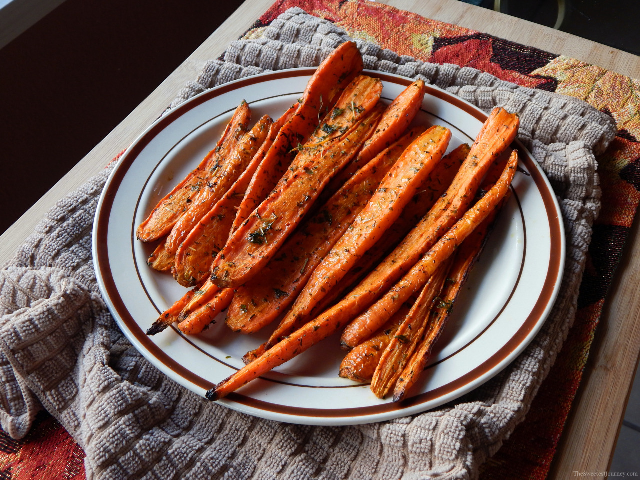 The Sweetest Journey — Roasted Carrots Recipe | Side Dish