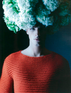 austinmusick:  homme—models:  Edward Wilding by Karl Lagerfeld  