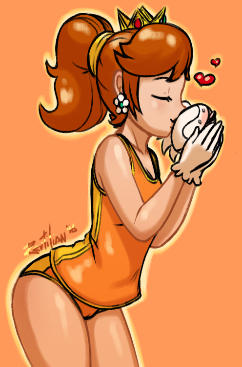 fallenwarriorrev-art:  A Ponytail Daisy to @doublehero. PD: PONYTAIL DAISY!! BEST DAISY!!   BEST DAISYYYYYYYY!!     > u< <3