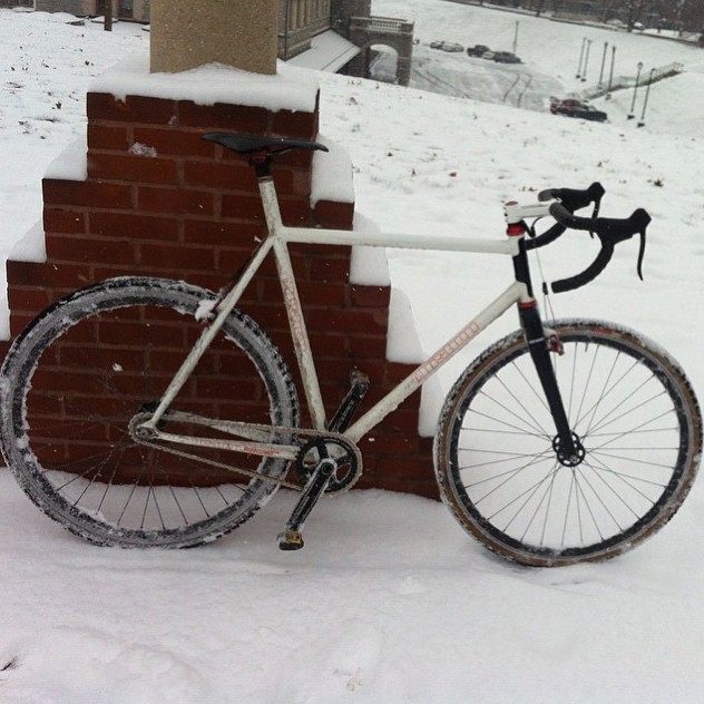 single speed winter bike