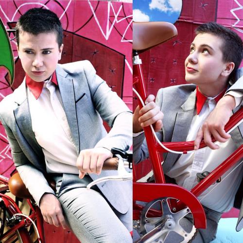 #peeweeherman inspired shoot with Courtney C! #cosplay #costume #model #photoshoot