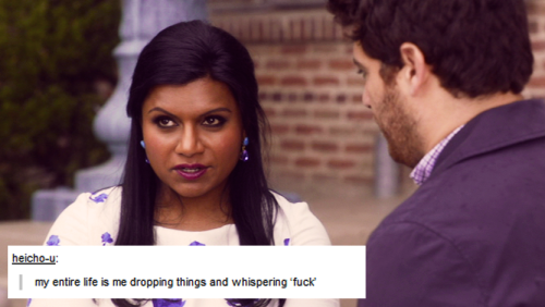 singasaranade:The Mindy Project + Tumblr Text Posts (featuring season 2 deleted scenes)