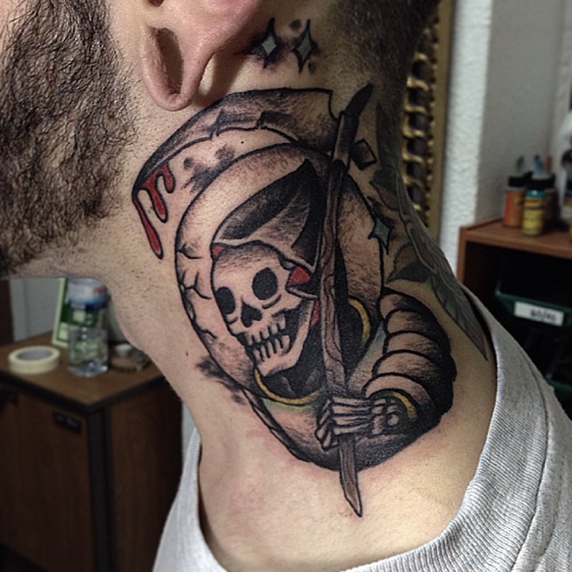 tattoos For passion Not fashion  Grim reaper tattoo Reaper tattoo Tattoos