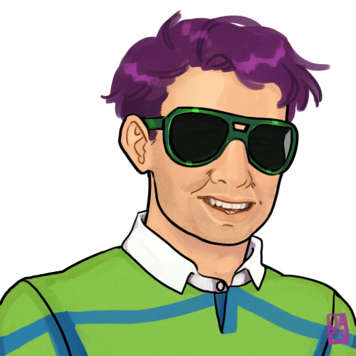 Shane’s 2nd portrait +beach outfit for my portrait mod!no yeah i’m defs gonna redo the sunnies befor