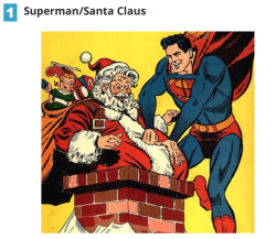comicsalliance:      10 MEMBERS OF THE JUSTICE LEAGUE OF CHRISTMAS            I admit, I almost made Santa the Martian Manhunter just to see if I could get away with it. Santa in his time as Saint Nicholas is attested to have had a host of powers—includin